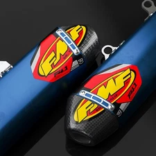 FMF Exhaust Factory 4.1 Decals  (Red)  2 PACK