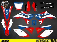 Motorcycle Decal Kit For Honda CRF - Blue Storm