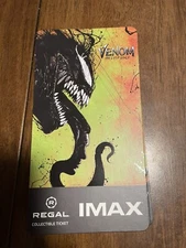 Venom The Last Dance Regal IMAX Collectible Movie Ticket Marvel Spider Man