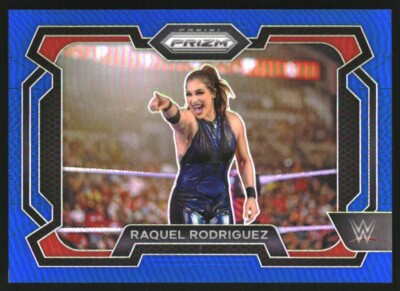 B5542- 2024 Panini Prizm WWE Prizms Blue Cards -You Pick- 15+ FREE US SHIP