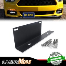 Front License Plate Holder Relocator Mounting Bracket For Ford Mustang 2015-2023 Front License Plate Holder Relocator Mounting Bracket For Ford Mustang 2015-2023