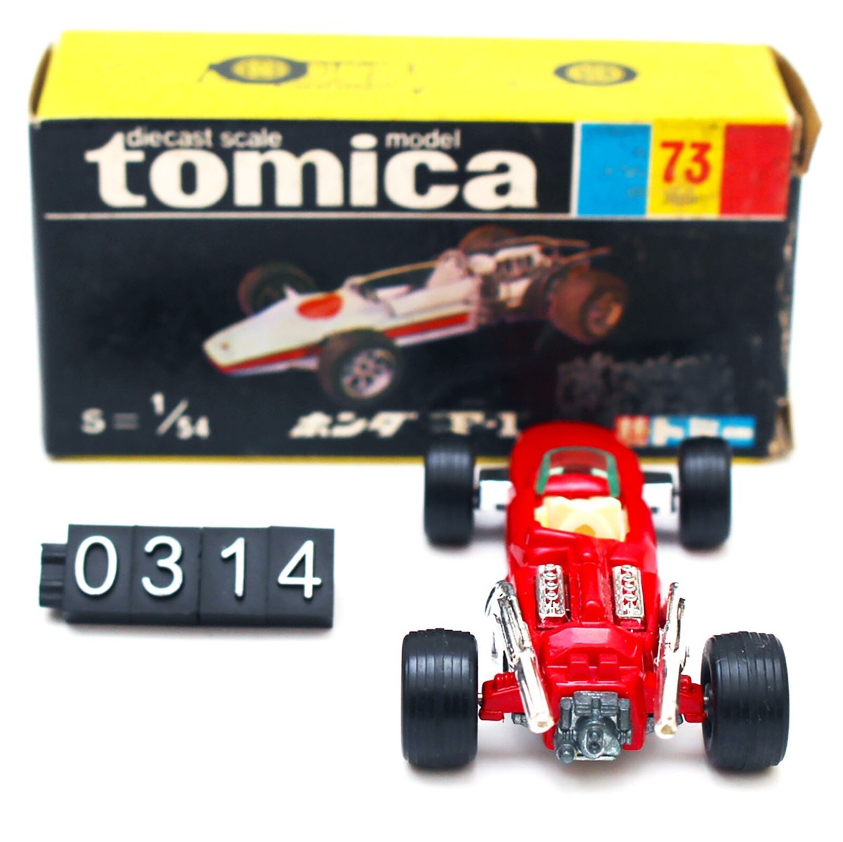 MOL - New Tomica 73 Honda F-1 Scale 1/54 Japan Tomy Diecast