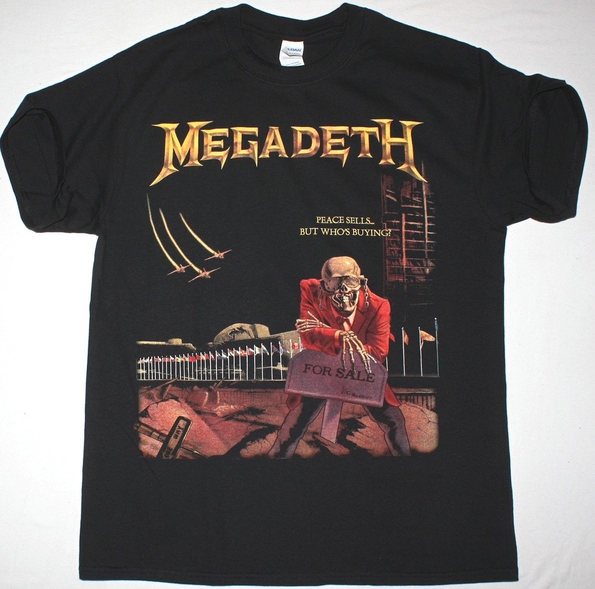 Tシャツ MEGADETH Peace sells, who's buying?