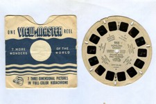 Vintage 1950 HOPALONG CASSIDY and TOPPER Sawyer View-Master Reel 955 Western 