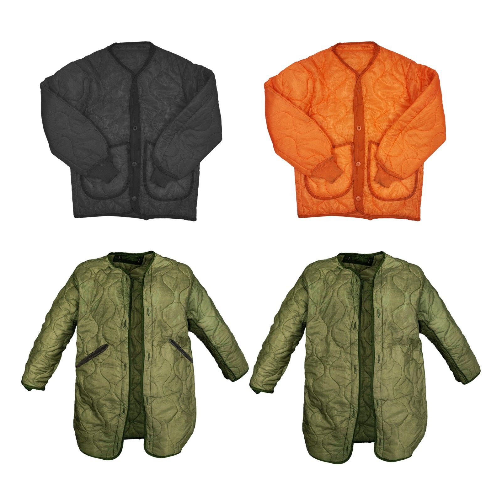 Army Jacket Liner Vintage Surplus Lightweight Quilted Army Jacket Liner Vintage Surplus Lightweight Quilted