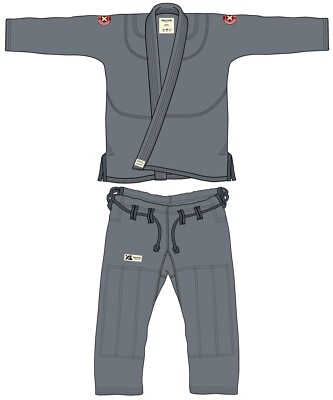 X-Guard Grey Super-Lite BJJ Jiu Jitsu Gi size A2 | eBay