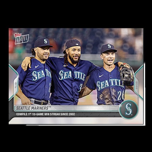 2022 Topps Now 521 SEATTLE MARINERS™