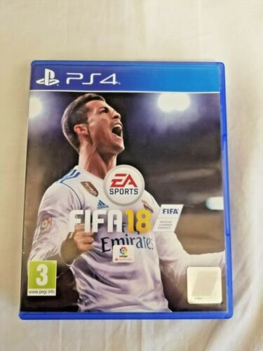 FIFA18 PS4 EA SPORTS Pal Gaming Sport Cristiano Ronaldo - Picture 1 of 4