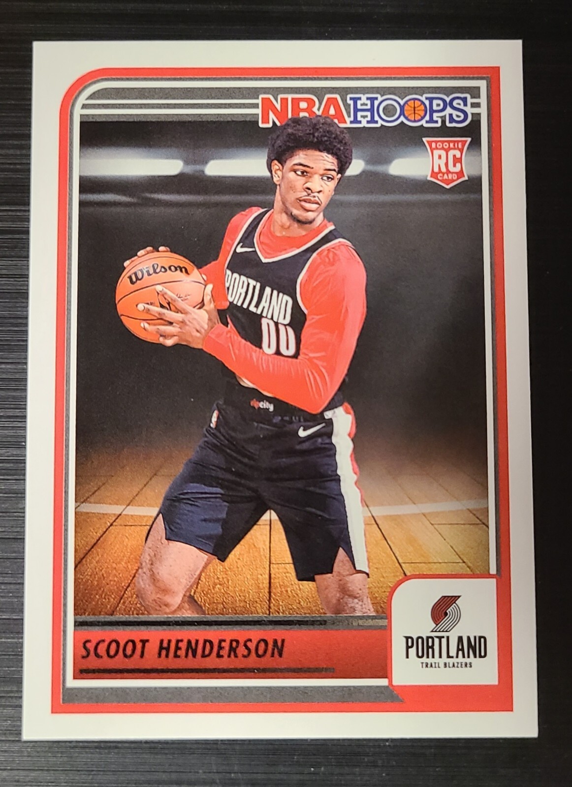 2023-24 Panini Hoops Basketball Scoot Henderson RC #232 Portland Trailblazers...