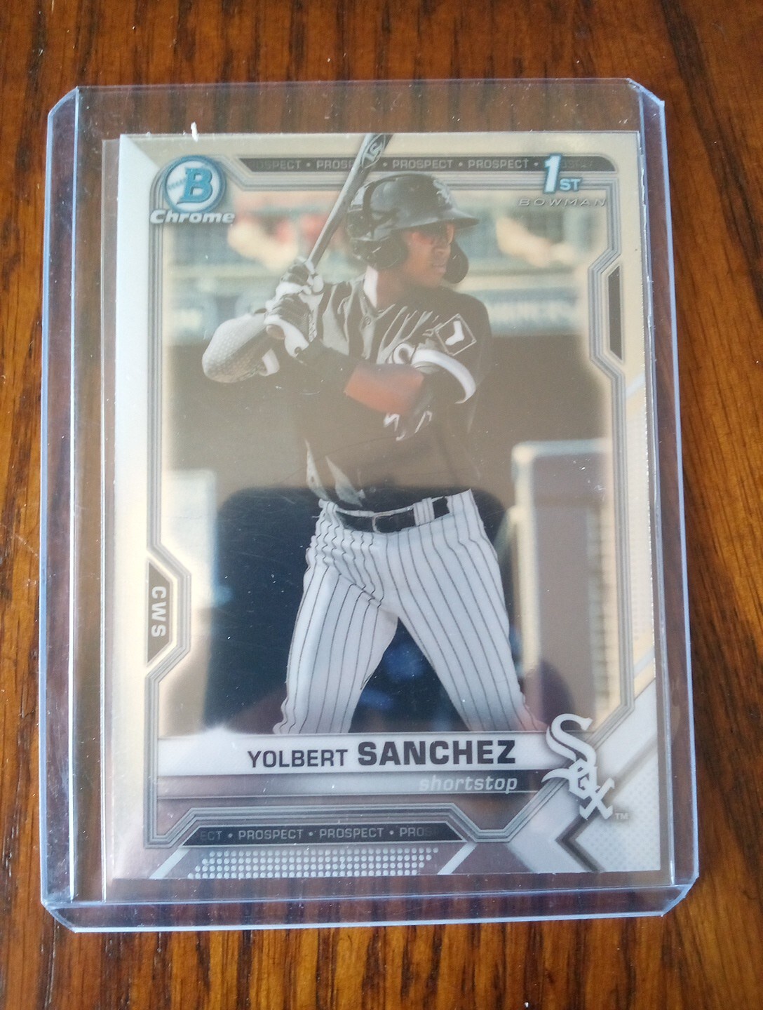 2021 BOWMAN CHROME YOLBERT SANCHEZ 1ST BOWMAN PROSPECT#BCP-40