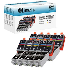 20 ink cartridges CLI-36 PGI-35 for Canon Pixma ip100 Printer 1509B002 1511B002