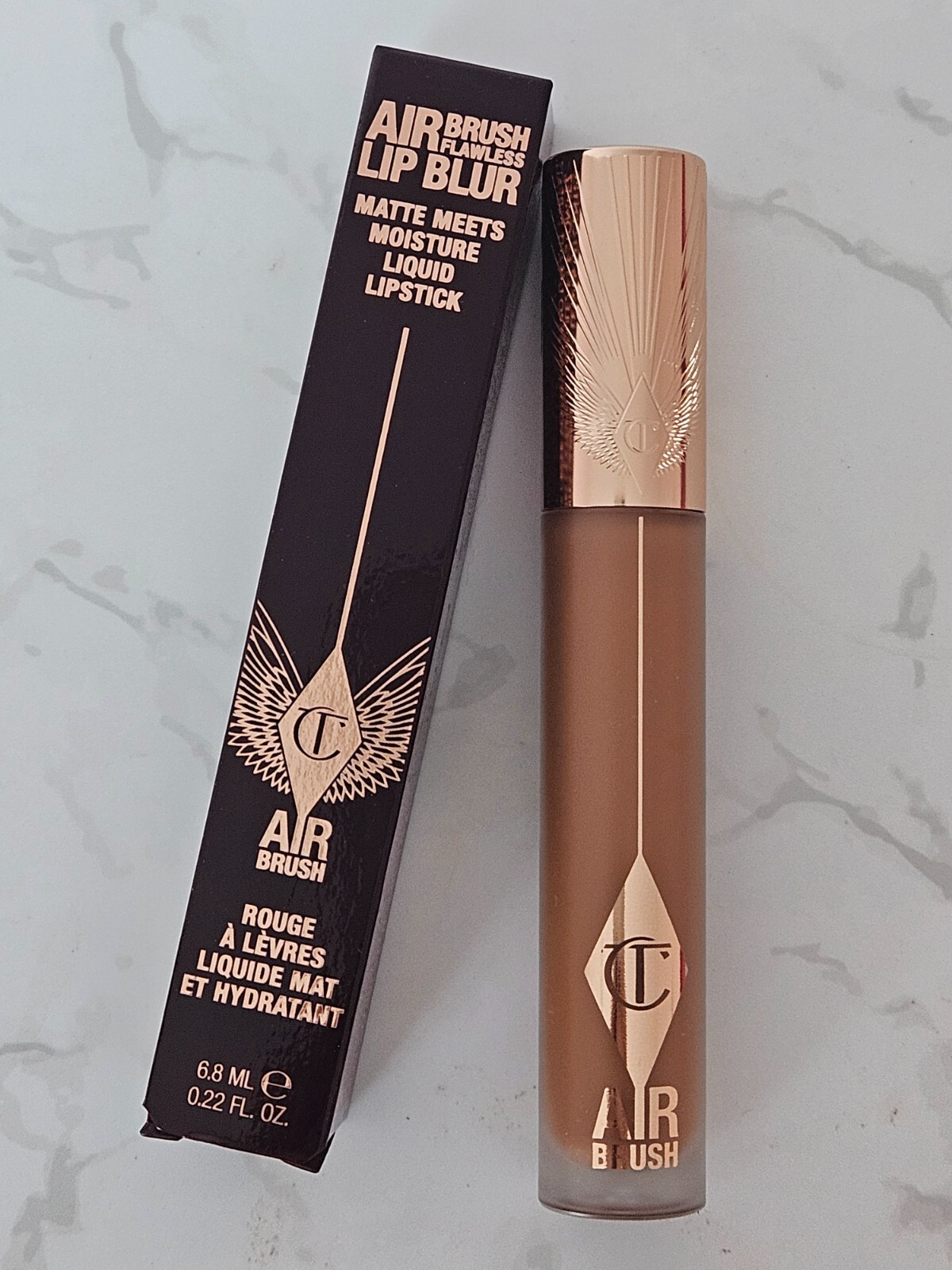 Charlotte Tilbury Airbrush Flawless Lip Blur Nude Blur 6.8ml Brand New Boxed