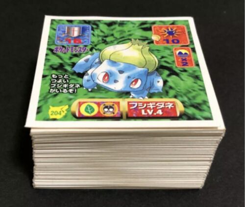 Pokemon Amada Seals Stickers Retsuden Almost Complete 204-352 - SNORLAX missing - Photo 1/5