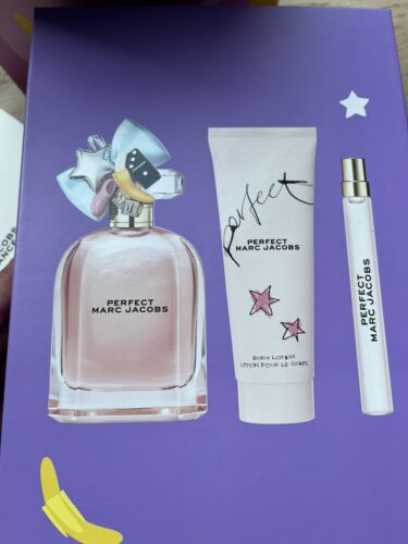 Marc Jacobs PERFECT Set Parfüm 100 Ml Bodylotion Travel Spray Neu Notizbuch OVP - Bild 6 von 10