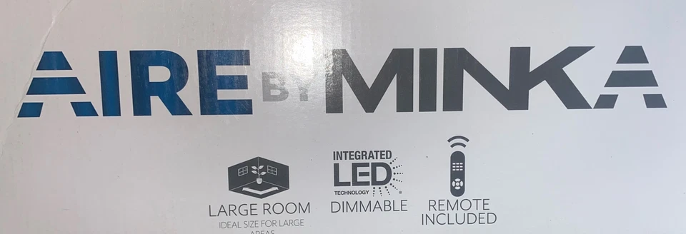 AIRE BY MINKA Bellingham III 52in LED Indoor Brushed Nickel Ceiling Fan 04733 - Image 4 of 4