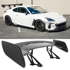 57" Carbon Fiber Rear Trunk Spoiler Wing GT-Style For Subaru BRZ Toyota GR86
