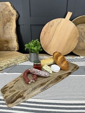 Wooden Chopping Board / Ash Wood/ Antipasti Cheese Sharing Platter / Live Edge