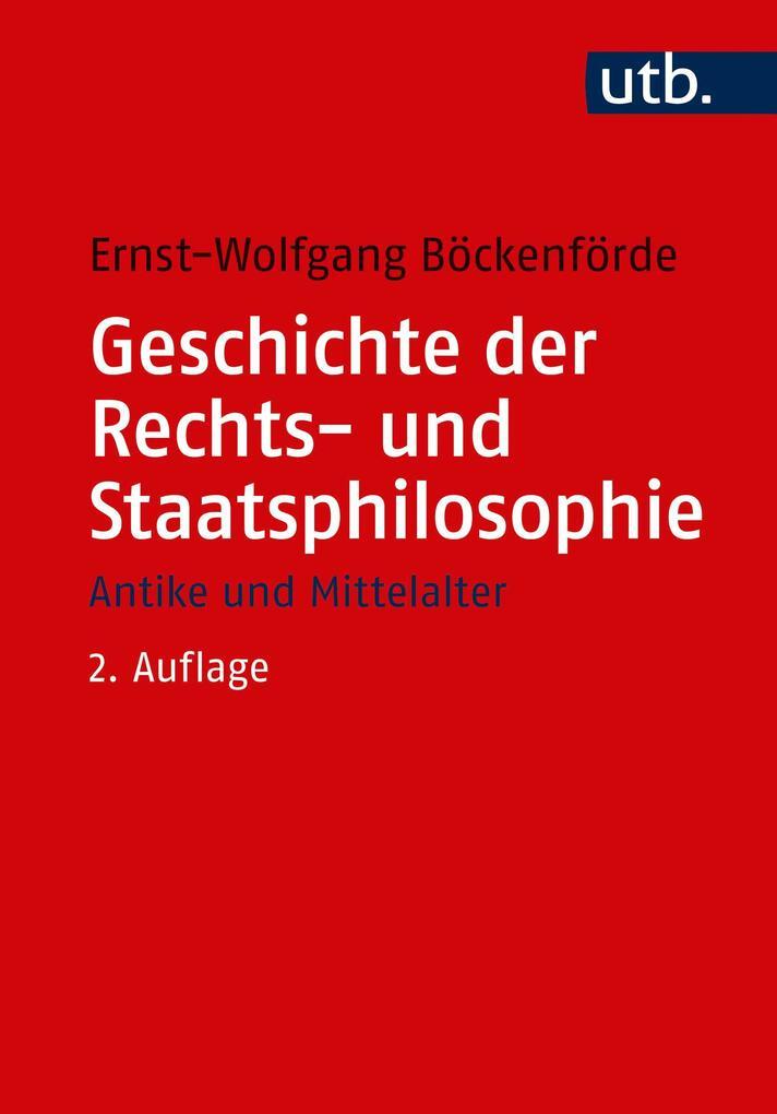 Thumbnail - Geschichte Der Rechts- Und Staatsphilosophie | Ernst-wolfgang