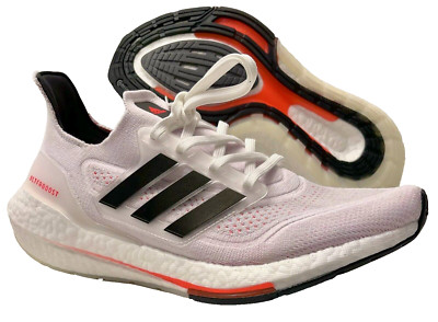 Adidas UltraBoost 21 Tokyo S23863 Cloud White/Solar Red (Men s 8) No Box