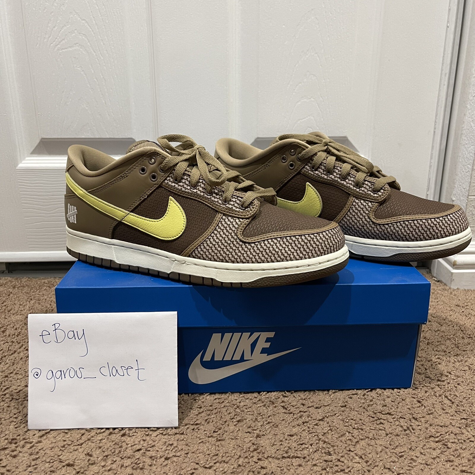 Nike Dunk Low SP UNDEFEATED Canteen Dunk vs. AF1 Pack… Gem