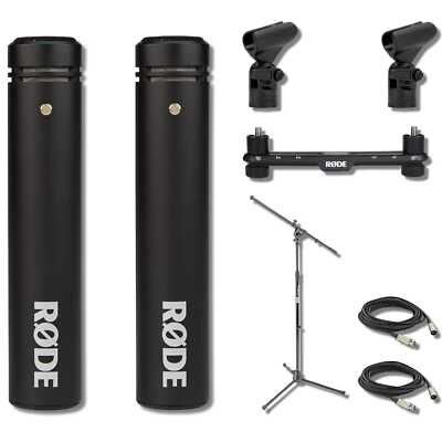 Rode M5 Matched Pair + SB20 Stereo Bar & Tripod Mic Stand | eBay