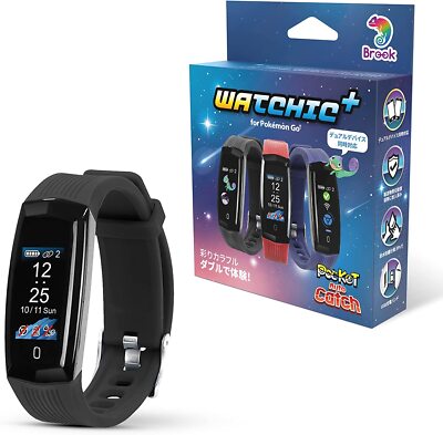 BROOK Pocket Auto Catch '' Watchic '' Schwarz für Pokemon GO 2022 Ver. Japan Neu