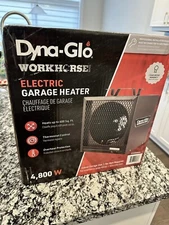 Dyna-GloPro Garage Heater 4800-W 240-Volt Electric Industrial Grade Steel Grate