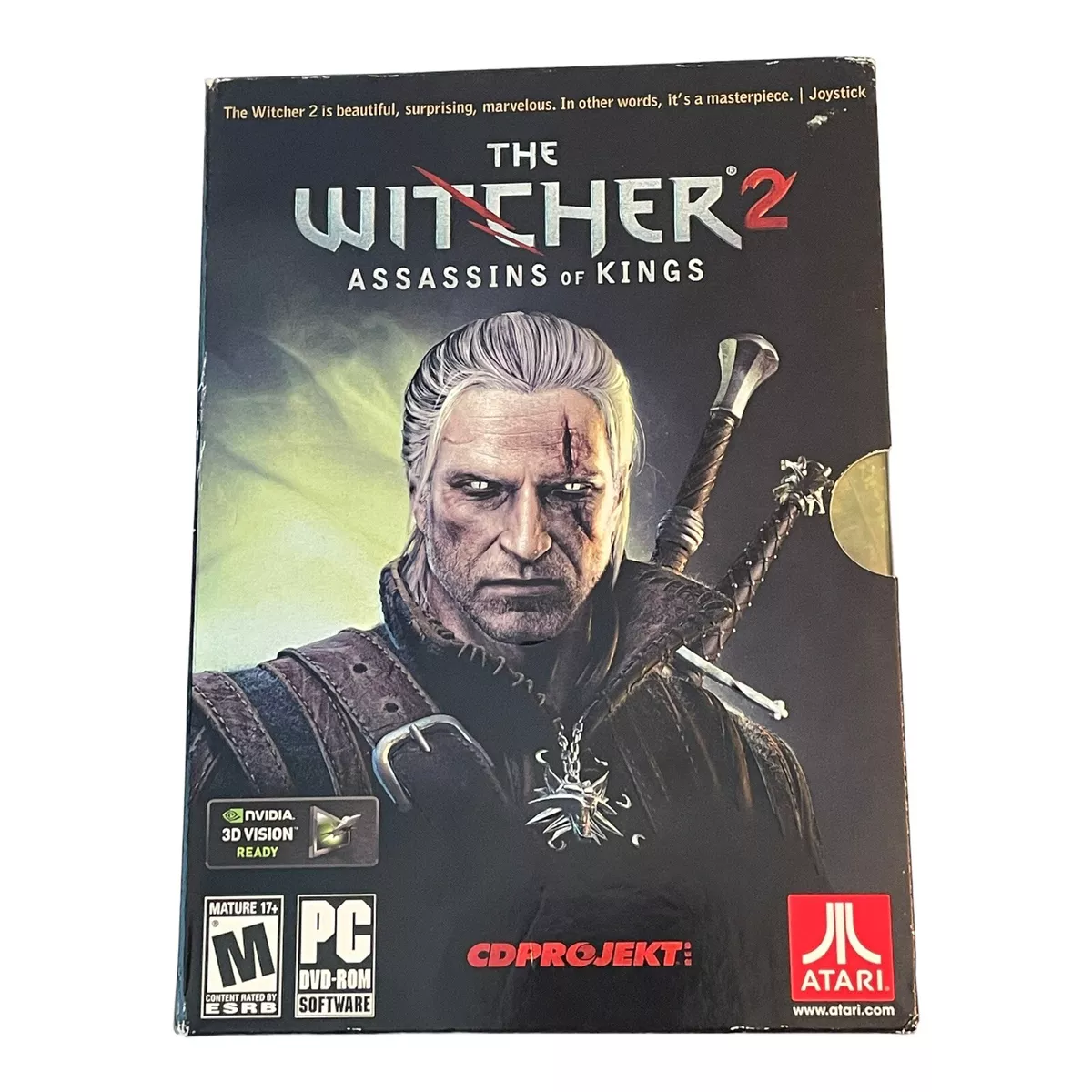 The Witcher 2: Assassins of Kings PC DVD-ROM - Ships FAST