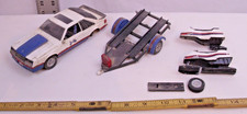 Revell 1979 Ford Mustang Turbo With Wet Bikes Trailer Combo Model Built Up