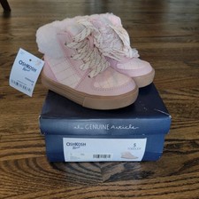 NWT OshKosh B'Gosh Toddler 5 Unisex-Child Feona High-Top Sneaker Pink