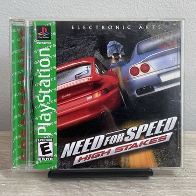 PS1 Need For Speed High Stakes PlayStation 1 Racing Video Game Complete Tested