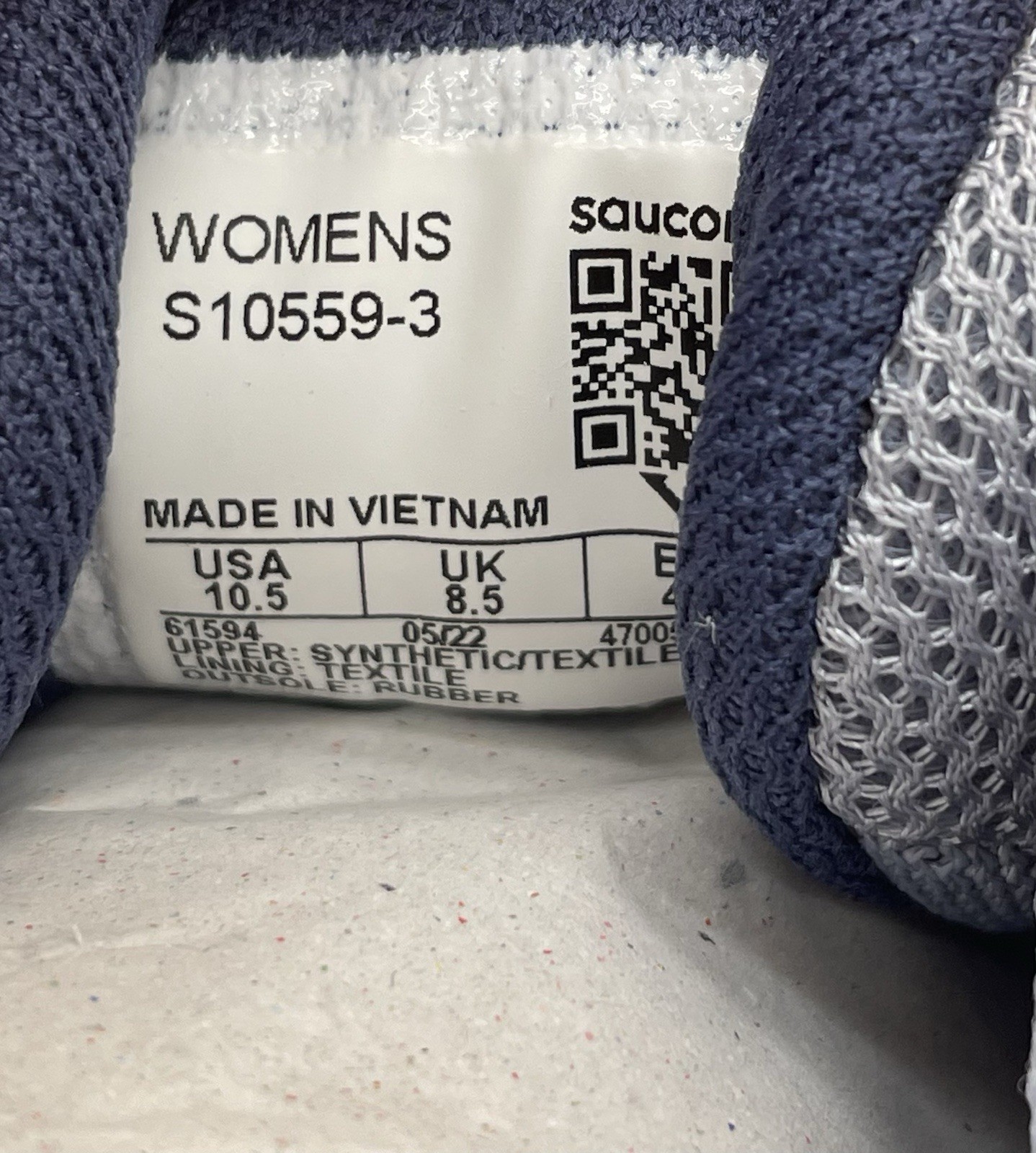 Size 10 B Saucony Women Versafoam Cohesion 13 Running Shoes Blue Mist Melon thumbnail 6