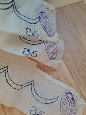 Vintage Deightons Linear Stickerei Transfers