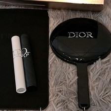 Dior Hand Mirror with faux leather pouch plus Mascara, Maximizer 4D