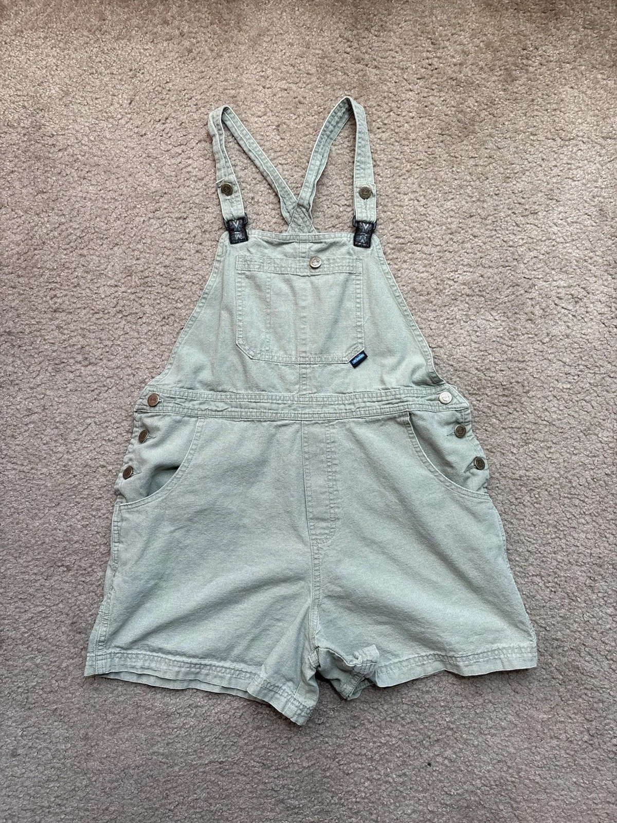 Vintage Kavu Bib Shortalls Womens Medium Green Canvas Stand Up Workwear USA Made
Opens in a new wind