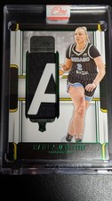 2025 WNBA Panini One and One Hailey Van Lith RC Memorabilia Jersey Emerald /5