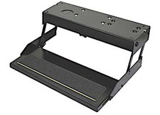 Lippert 3747453 Kwikee Single Series 28 Electric Steps - Black