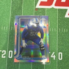 Penei Sewell Topps Chrome 2025 Refractor