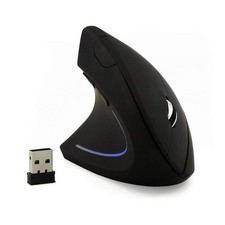 Wireless Mouse Ergonomic Vertical Left-Handed Mouse Ergo LED Light High Preci...