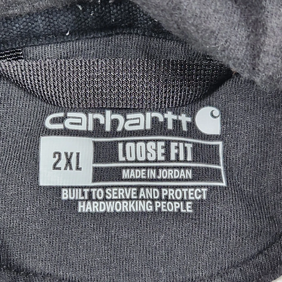 Carhartt Camuflada Sudadera con Capucha XXL Suelta Suelta Mossy Oak Bottomland Sudadera Chaqueta Foto 3 de 4