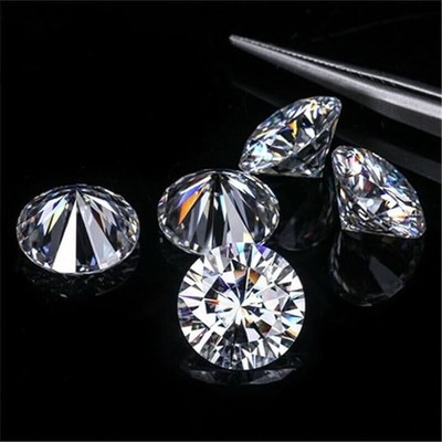 Lab Grown Diamond Certified 3Ct Round Cut VVS1 Clarity Grade Natural D Color Gem