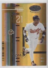 2005 Leaf Certified Materials Mirror Gold 15/25 Sammy Sosa #150 4f5