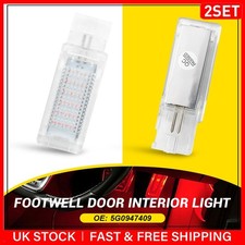 LED Courtesy Door Footwell Step Trunk Light For BMW 1 3 5  series Mini Cooper 4x