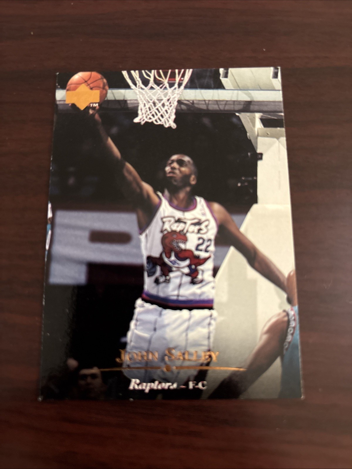 1995-96 Upper Deck John Salley Toronto Raptors #307 Georgia Tech Yellow Jackets