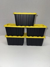 Mini contenedor de almacenamiento Sterilite Teeny Tiny Tote con tapas JUEGO DE 5 NUEVO viral