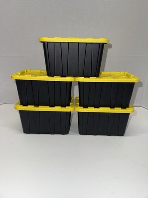 Sterilite Teeny Tiny Tote Mini Storage Container With Lids SET OF 5 NEW Viral