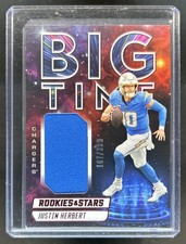 2024 Panini Rookies & Stars Justin Herbert Big Time Jersey #/399 Chargers