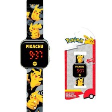 Pokemon Armbanduhr Kinderuhr Uhr Digital LED Watch Glumanda Pikatchu Nintendo