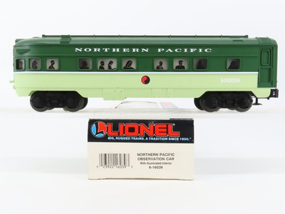 #ad O 3 Rail Lionel 6 16039 NP Northern Pacific Observation Passenger Car #16039 $43.95