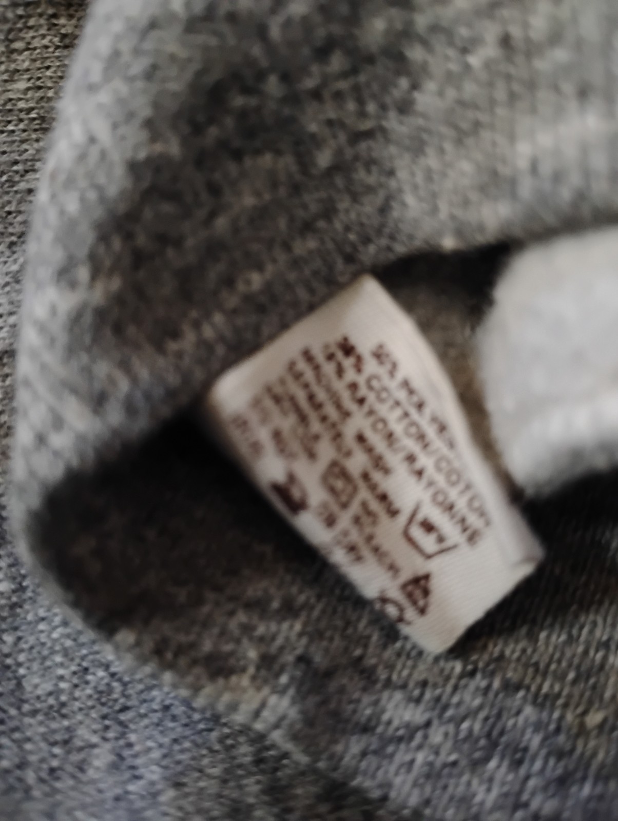 Rare True Vintage Russell Athletic Sweatshirt Gray Hoodie Made USA 70s Gold Tag image 5